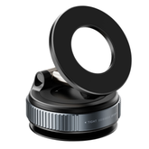 Best Car Magnetic Phone Holder with Mechanical Vacuum Suction Cup Strong Grip for Dashboard Mechanic Vacuum Phone Holder