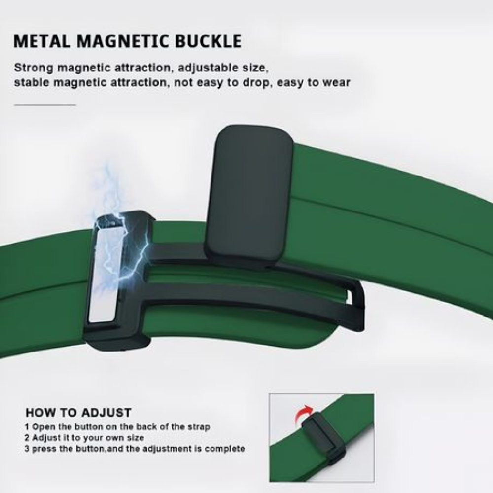 Sport Strap for Apple Watch Ultra 2 Band 49mm 45mm 44mm Trail Loop Magnetic Soft Silicone Bracelet Correa Series 9 8 7