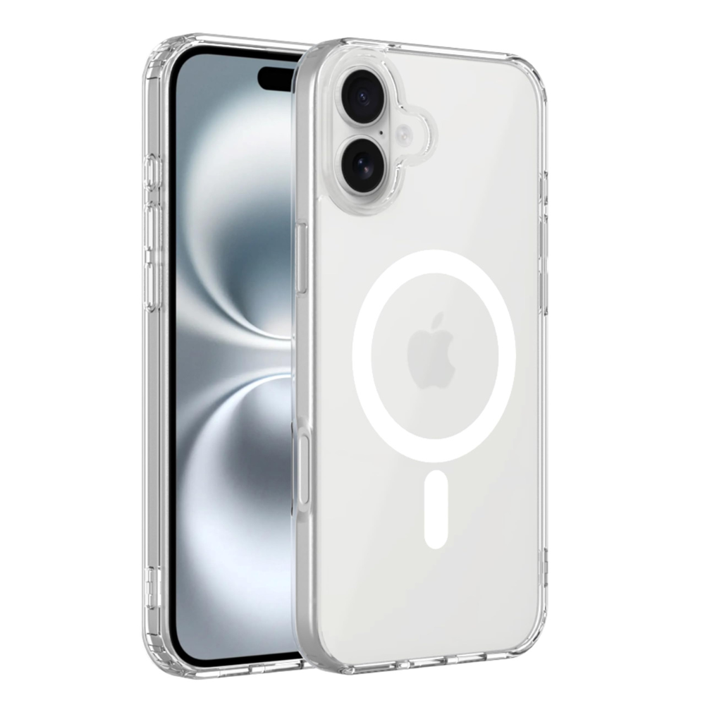 IPhone 16 Plus Magnetic Phone Case High Quality Acrylic Transparent case